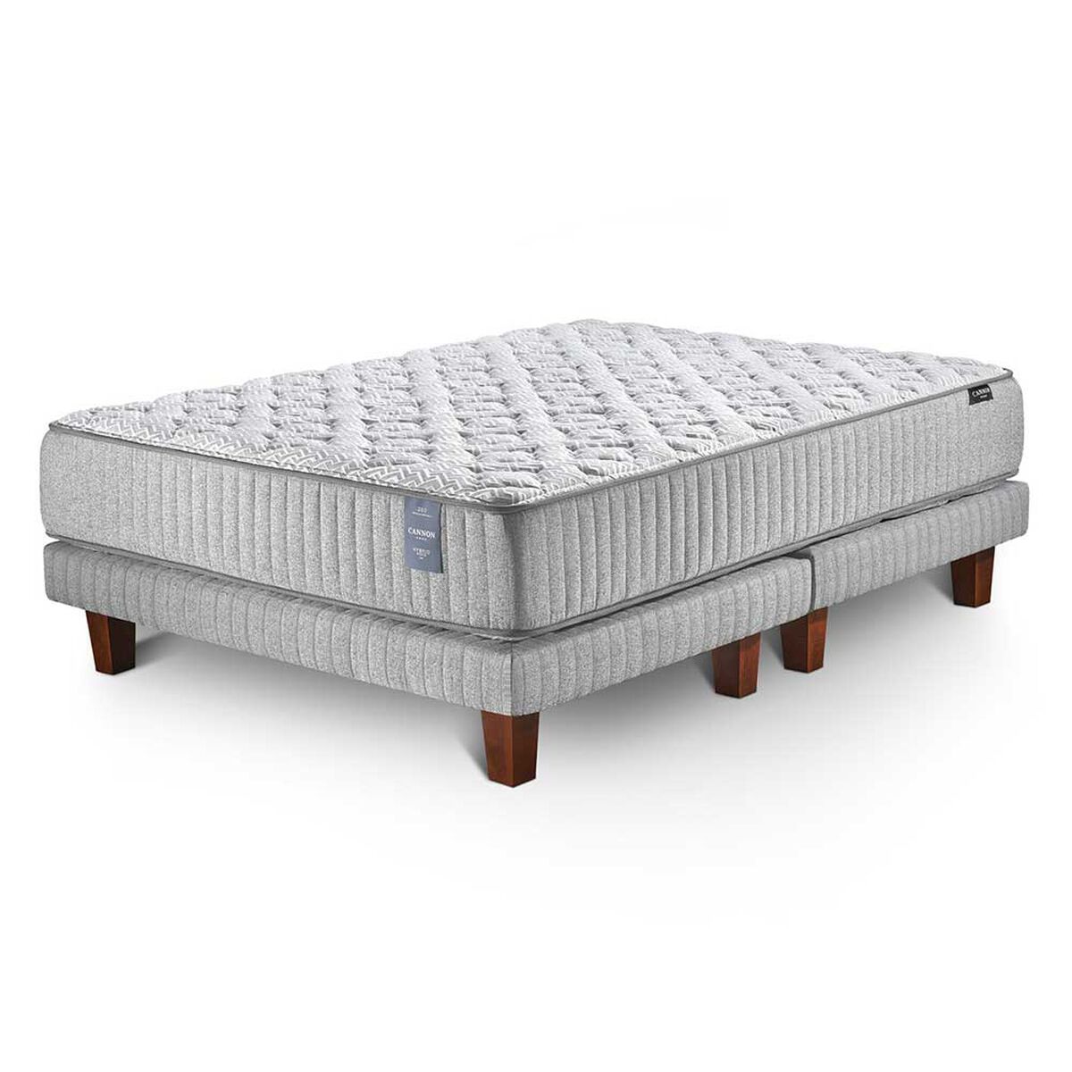 Cama Europea Cannon King Hybrid Visco