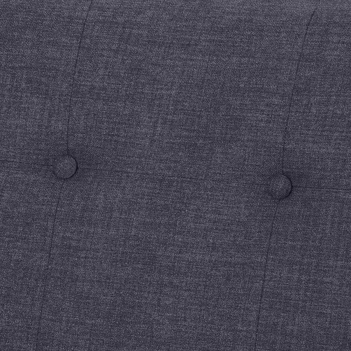 Sof&aacute; Black Factory Huevito 3 Cuerpos Marengo