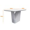 Juego de Comedor VekkaHome Vezna 4 Sillas Beige