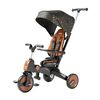 Triciclo De Paseo 360° y Balance 6 en 1 Plegable Negro