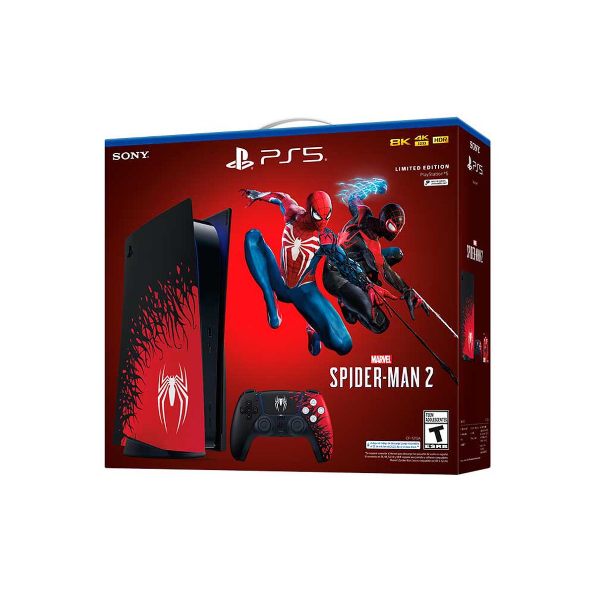 Consola Sony PlayStation 5 Marvel’s Spider-Man 2 + Control