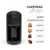 Cafetera Automática Espresso Kitchen-it Arezzo 4 en 1 600 ml.