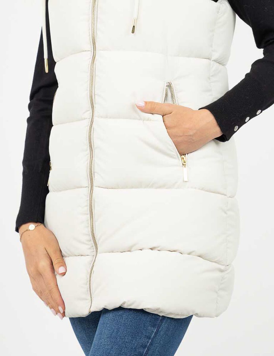 Parka Sin Mangas Mujer Zibel