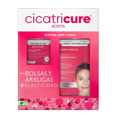 Pack Cicatricure Crema Anti Edad 60 Gr + Blur & Filler 15 Gr