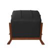 Pouf Latam Home Marsella PU Negro