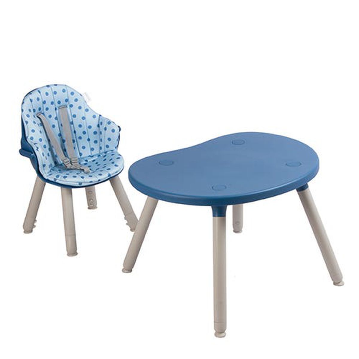 Silla de Comer Bebesit Baby Desk 3 en 1 Azul