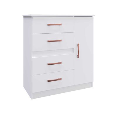 Cómoda Di Poretti Design Caribe 1 Puerta Blanco
