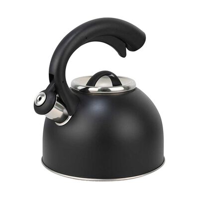 Tetera Acero Inox. Doral Venus 2.5 Lts Negro