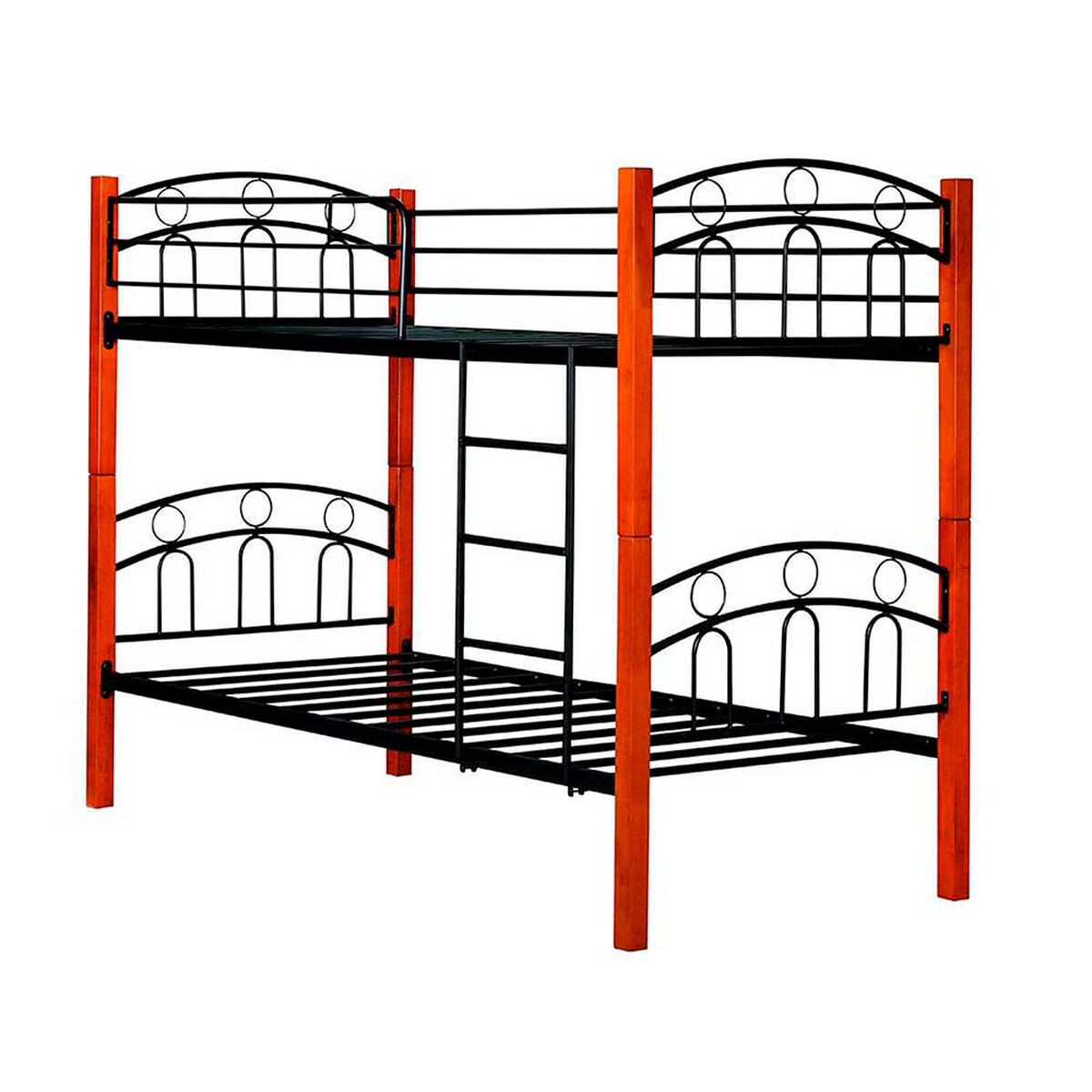 Combo Camarote Casanova 1 Plaza 216 Dd Capuccino + Pack 2 Colchones Celta 1 Plaza Evolution