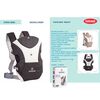 Porta Bebe 3 Posiciones en 1 Gris Bebesit