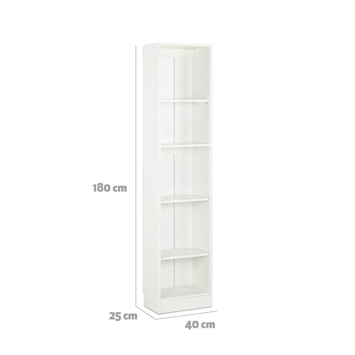 Librero CIC Moscú Blanco