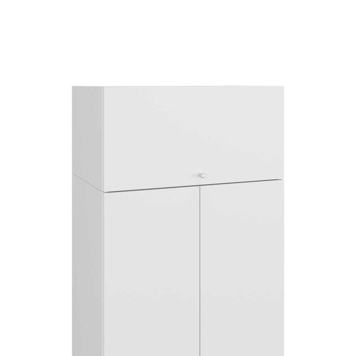 Combo Closet Tuhome 3 Puertas con Colgador + M&oacute;dulo Superior Dreams Bardolino