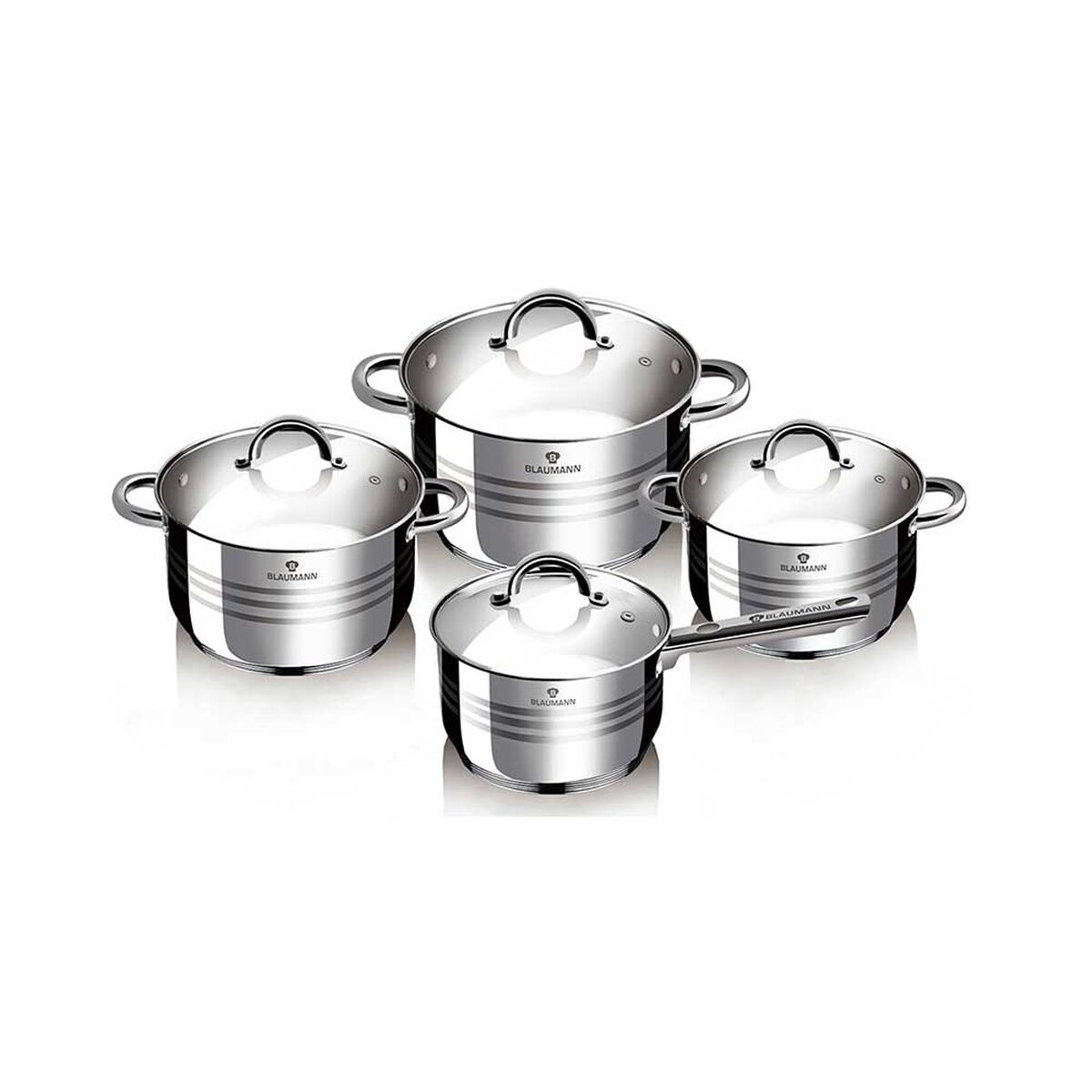 Batería de Cocina Blaumann 8 Piezas Metal