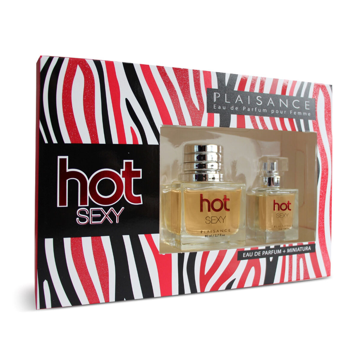 Estuche Plaisance Hot sexy 80 ml + Miniatura 25 ml