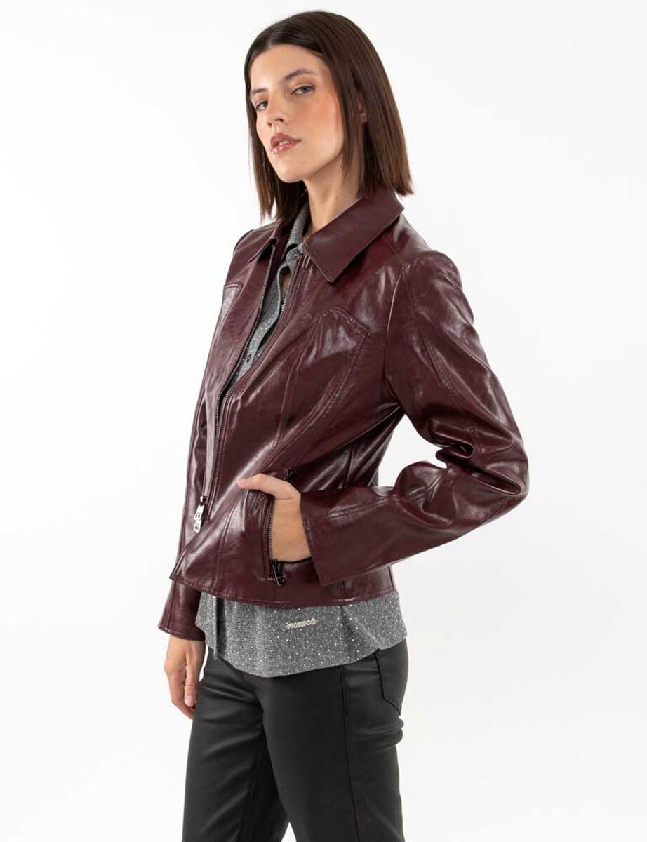 Chaqueta Ecocuero Mujer Fiorucci