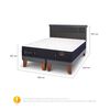Cama Europea CIC Base Normal King Premium + Respaldo Dublin