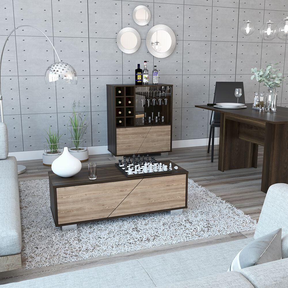 TUHOME Bar + Mesa Centro Fraktal