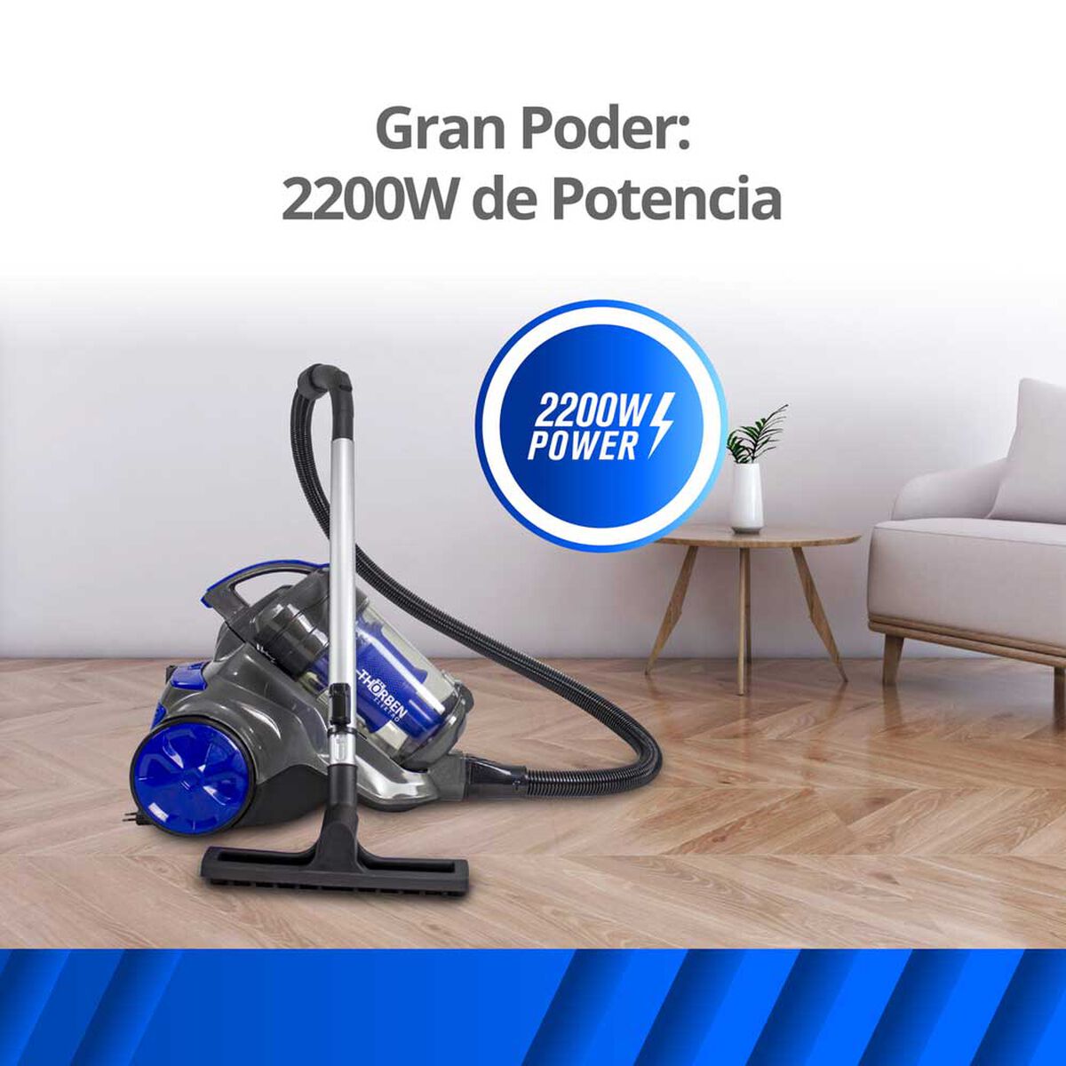 Aspiradora de Arrastre Thörben Thor Multicyclonic 3.5 lts.