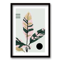 Cuadro Decorativo Retela Ruby Verde II 70 x 50 cm