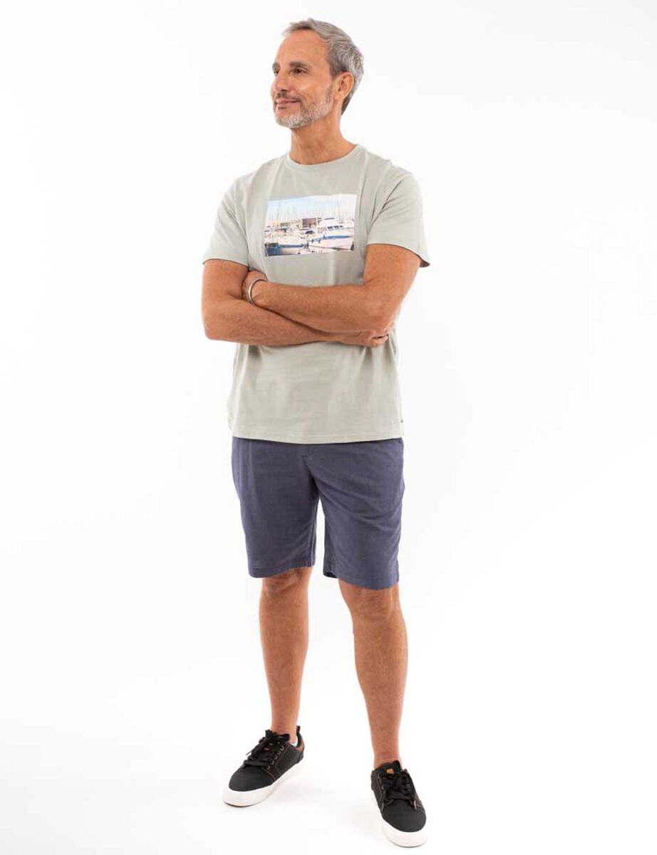 Polera De Algod&oacute;n Manga Corta Hombre Portman Club