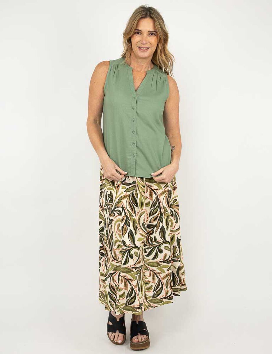 Blusa Sin Mangas Mujer Portman Club