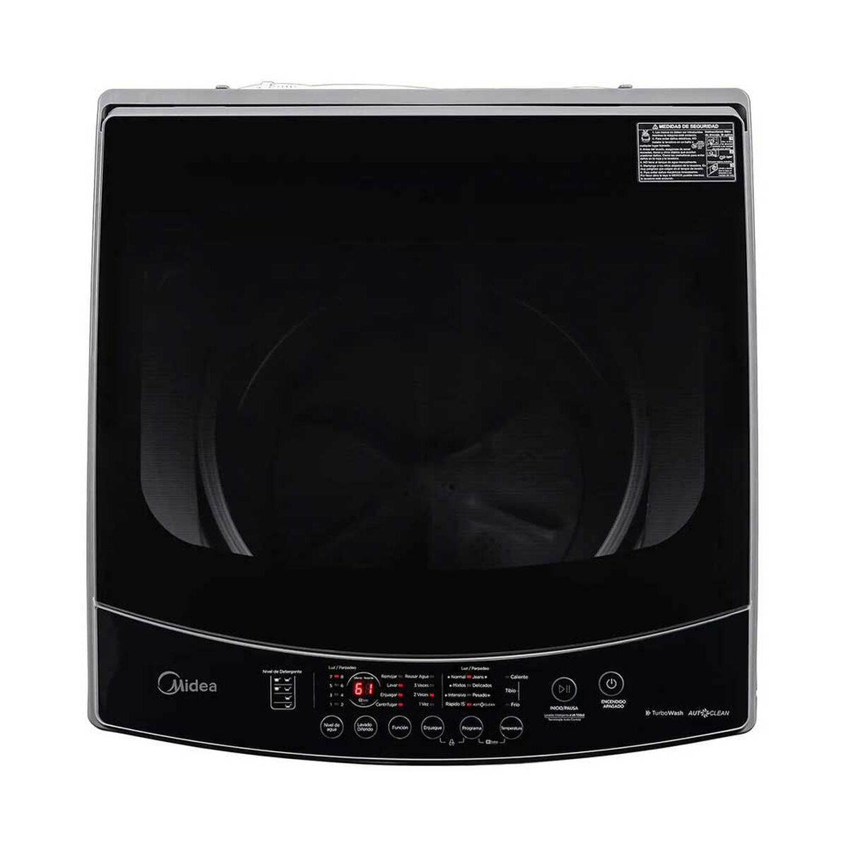 Lavadora Automática Midea MLS-190GE04N 19 kg.