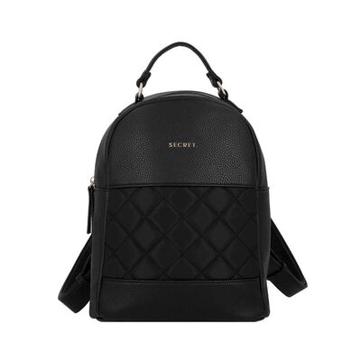 Mochila de Mujer Secret Aspen SC7 Mediana Negra