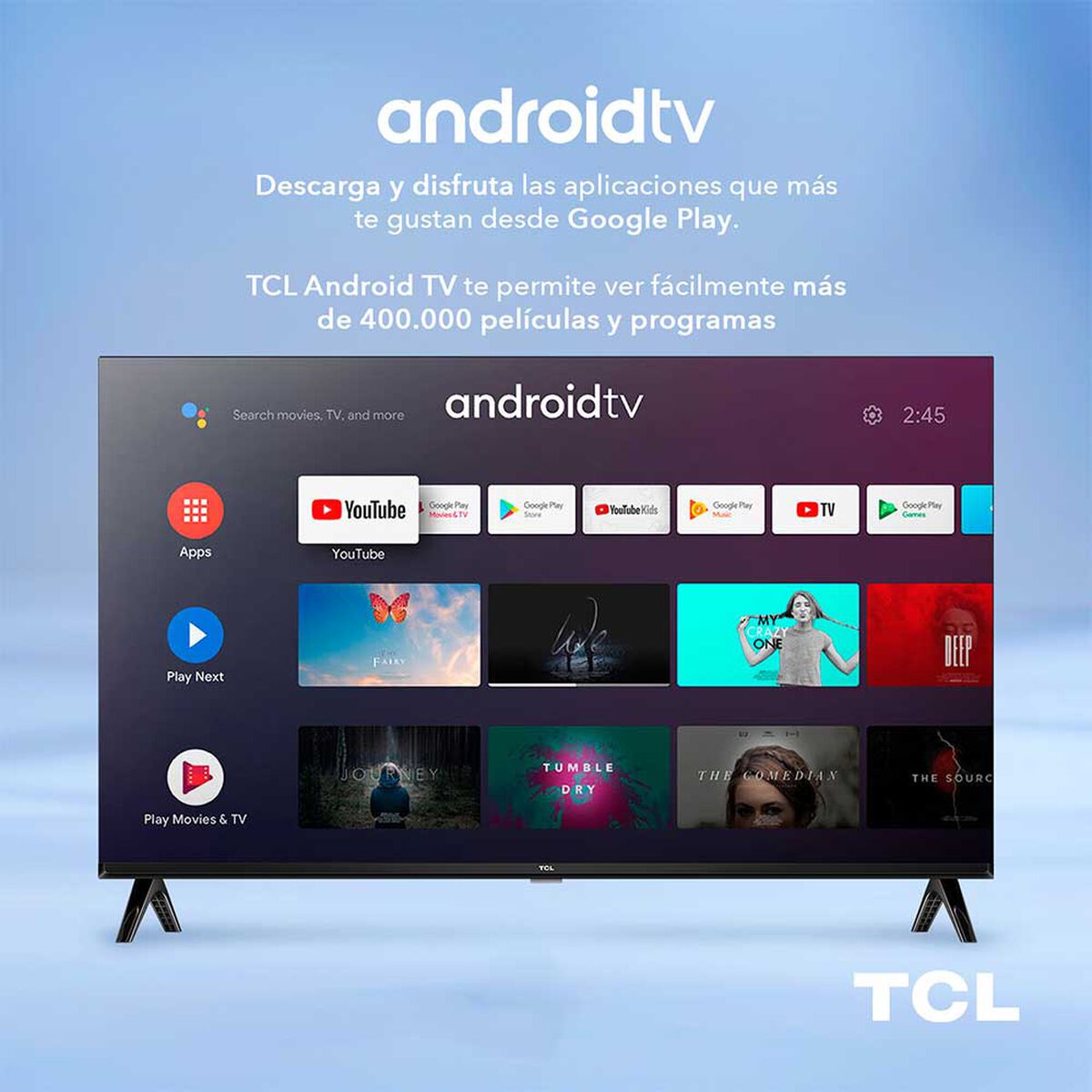 LED 43" TCL 43S5400A Smart TV 2K FHD