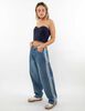 Jeans Indigo Rayas Recto Mujer Icono