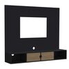 Panel TV TuHome Montpellier Hasta 56" Wengue