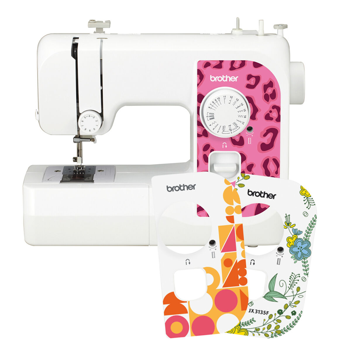 Máquina de Coser Brother JX3135F  3 Carcasas