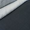 Quilt Doral 2 Plazas Viena Liso Negro