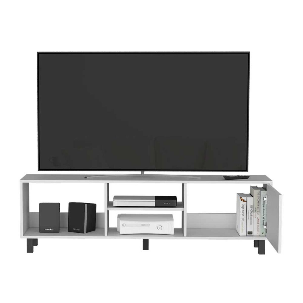 Rack TV TuHome Tunez Hasta 65" Macadamia