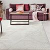 Alfombra Modalfo Palafito Blanca 160 x 230 cm