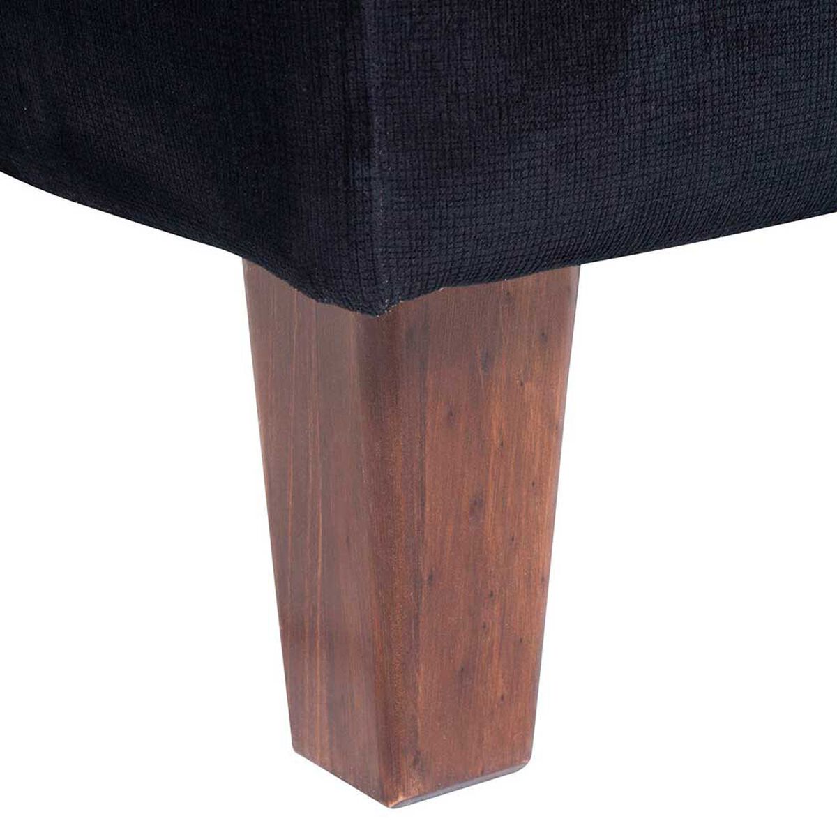 Sofá Barra Design Estocolmo 2 Cuerpos Negro