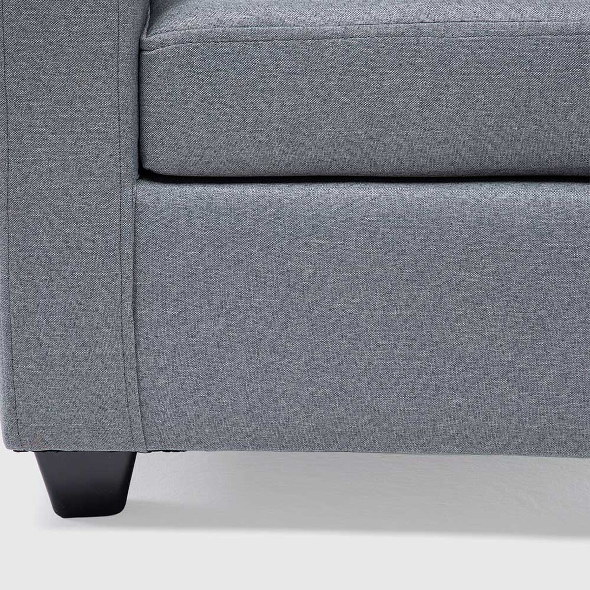 Juego de Living  Muebles MPR Charlotte 3-1-1 Cuerpos Gris