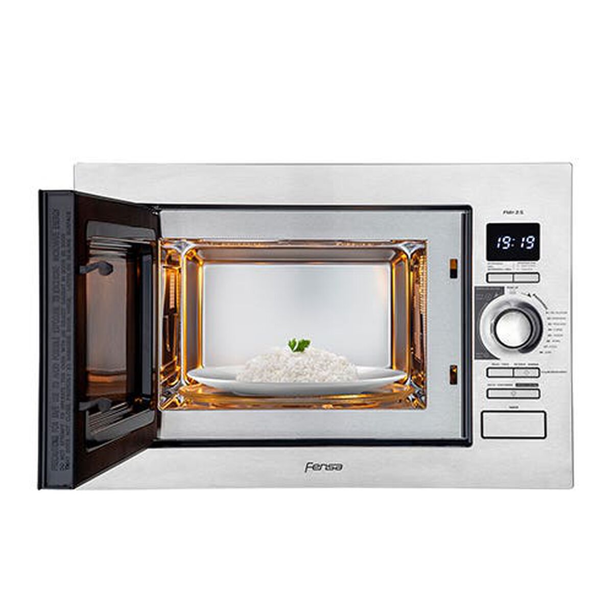 HORNO MICROONDAS 25 LTS EMPOTRABLE FMH 2.5