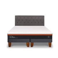 Cama Europea CIC Base Dividida King Bee Comfort + Respaldo