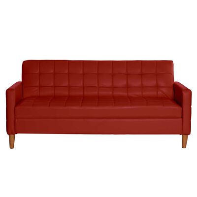 Imagen 1 del producto Futón Latam Home Genova PU 3 Cuerpos Rojo