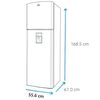 Refrigerador No Frost Mabe RMA250PVUG 249 lts.