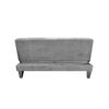 Sofá Cama Deco Class Griego 3 Cuerpos Gris