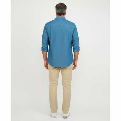 Imagen 2 del producto Camisa Denim Manga Larga Hombre Portman Club Azul, Indigo