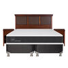 Box Spring CIC Base Dividida King New Ortopedic + Respaldo + 2 Veladores New Torino