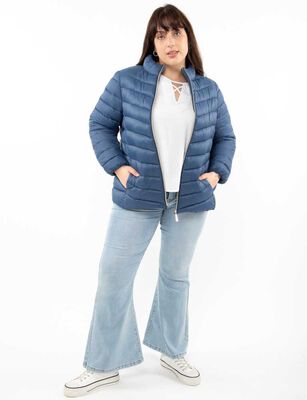 Imagen 2 del producto Parka Sin Gorro Mujer Extralindas Azul, Mostaza, Rosado