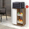 Combo Mueble de Cocina Casanova 1 Puerta Nature / Blanco + Horno Eléctrico Hyundai HY35N 35 lt.