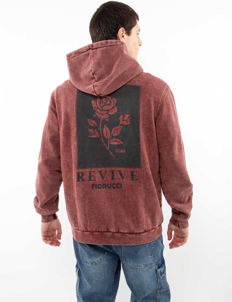 Polerón Algodón Con Gorro Hombre Fiorucci