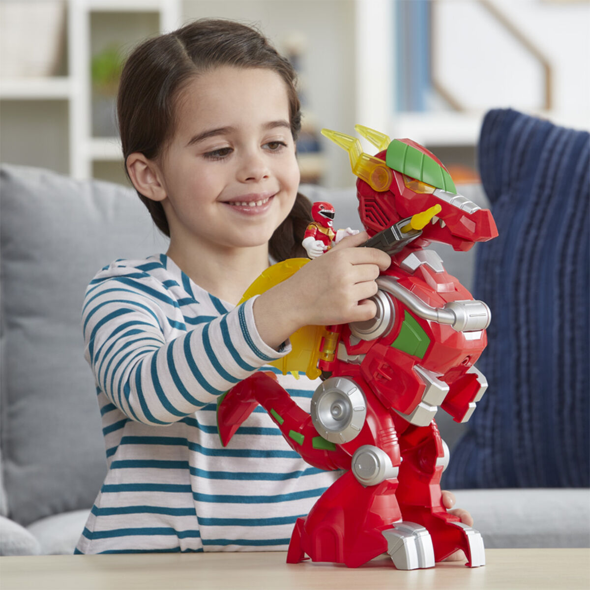 Power Rangers Zord Dragón Rojo