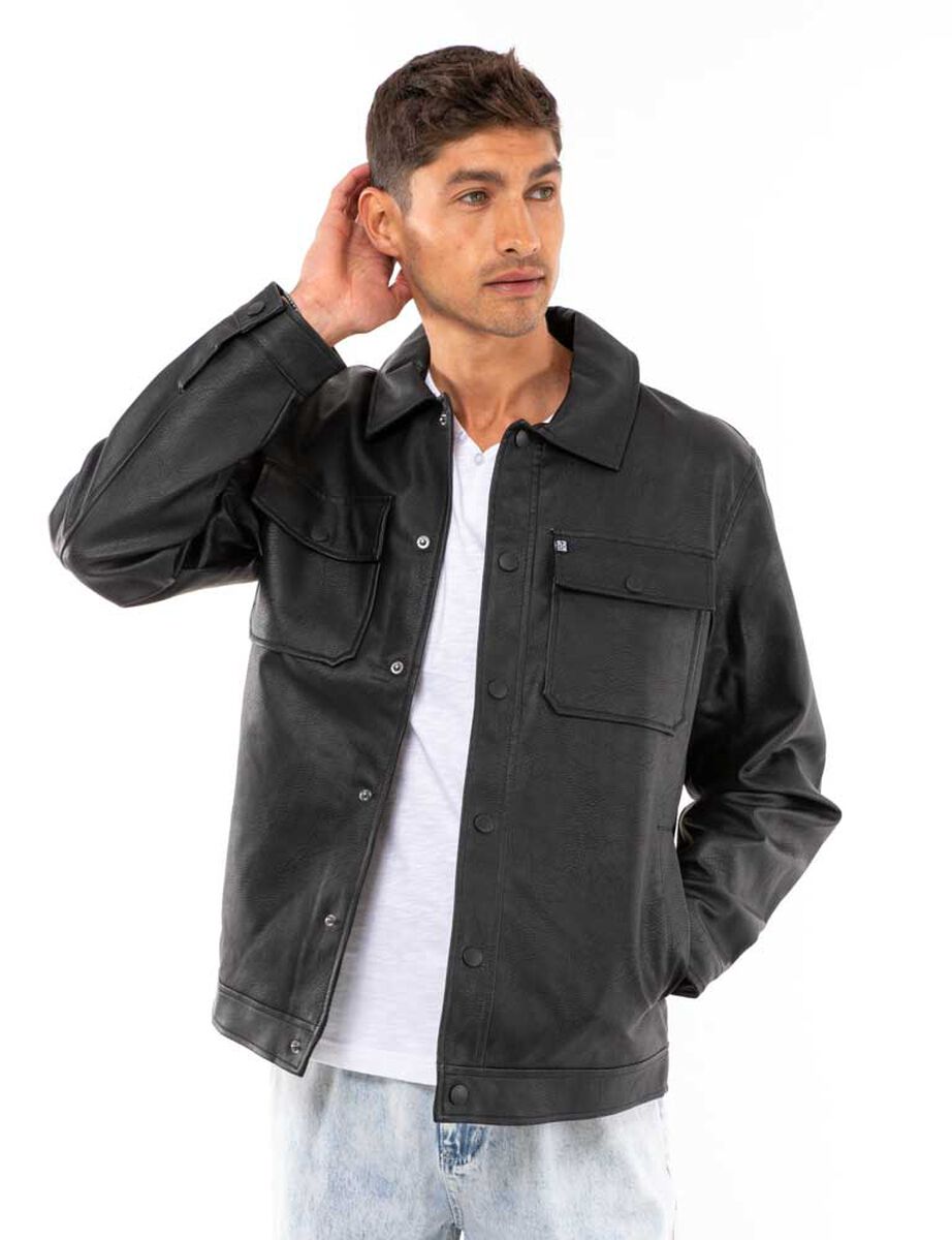 Chaqueta Ecocuero Hombre Fiorucci