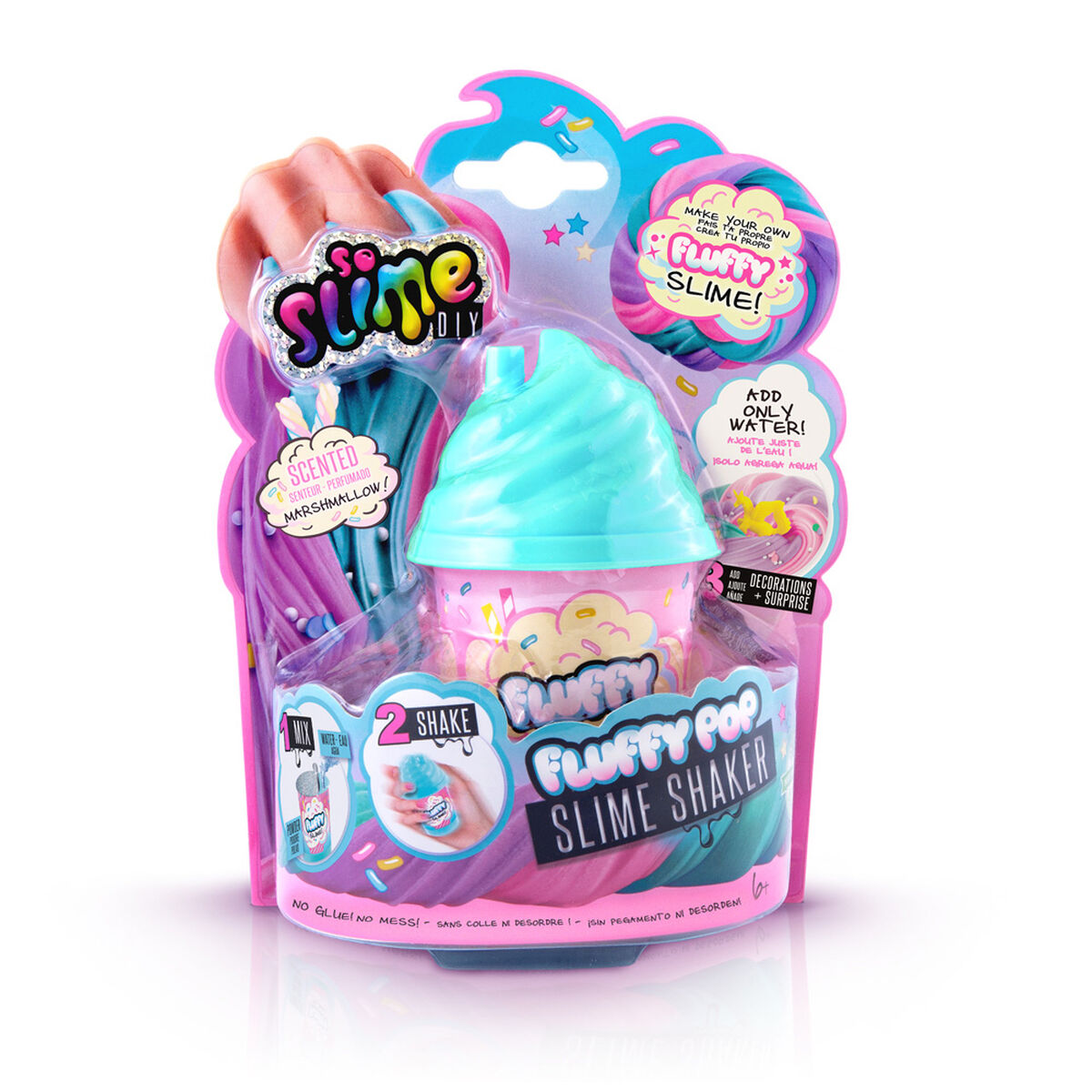 Slime Shaker Fluffy perfumado Wish Trade