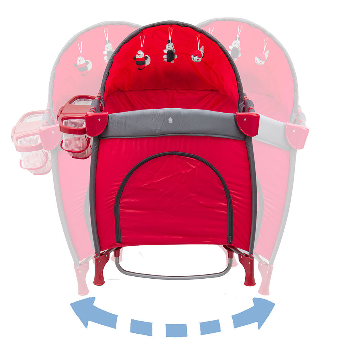 Cuna Corral Mecedora Pack and Play Bebesit 2642